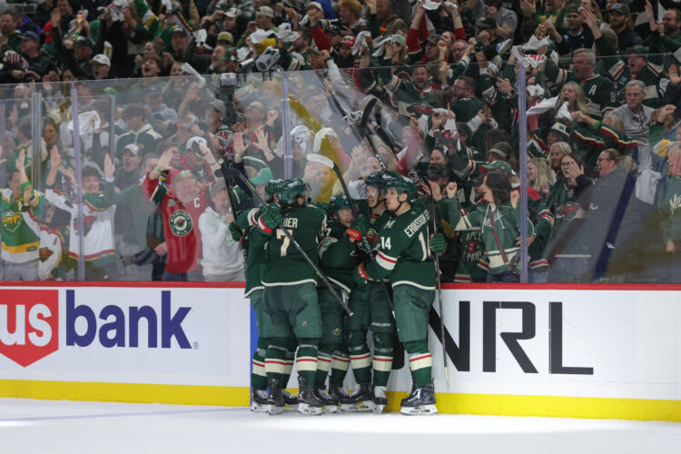 Wild win first playoff series in 11 years